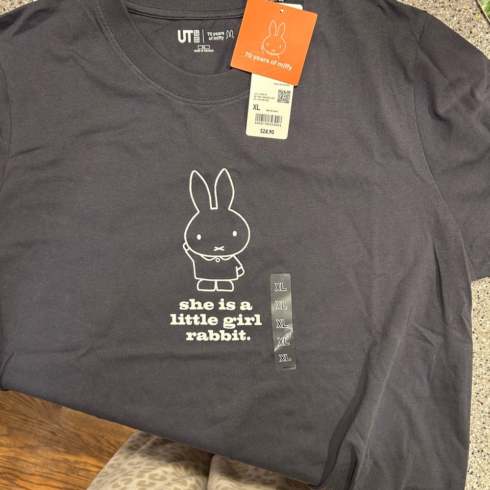 Set of 3 UNIQLO UT Miffy Graphic T-Shirt - ADULT SIZE XL NWT - Picture 3 of 3